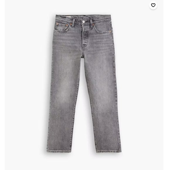 LEVI'S 501 ORIGINAL CROPPED WOMEN'S JEANS - Picture 6 of 8